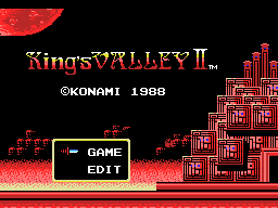 King's Valley 2: The Seal of El Giza (E) / Ouke no Tani: El