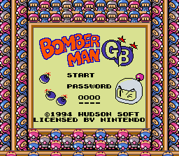 Bomberman GB [Super Game Boy enhanced]