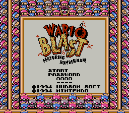 Wario Blast [Super Game Boy enhanced]