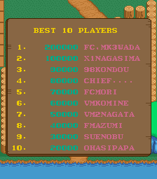 Panic Road (ARC) - High Scores.png